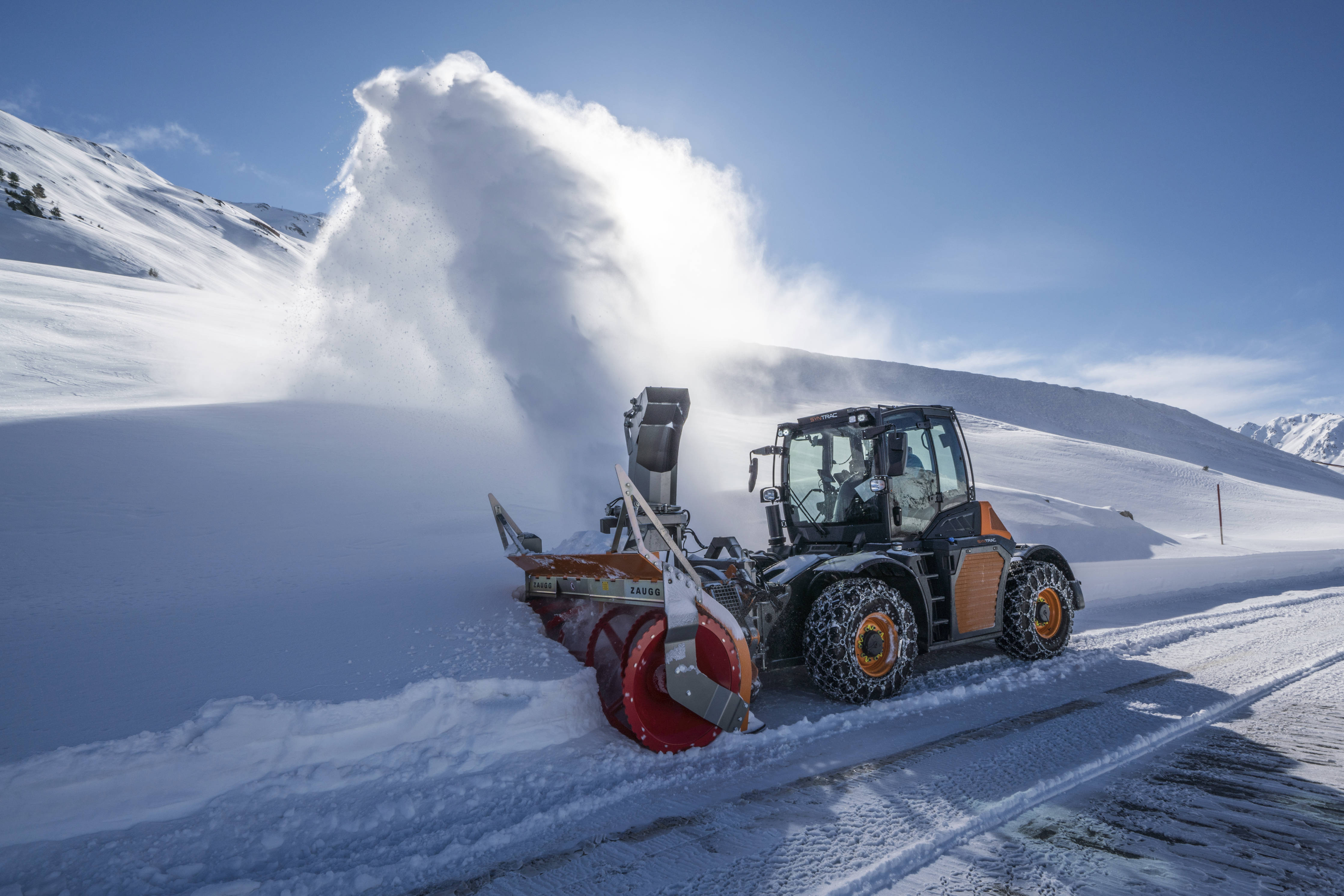 Turbo-fraise à neige latérale - ZAUGG AG EGGIWIL