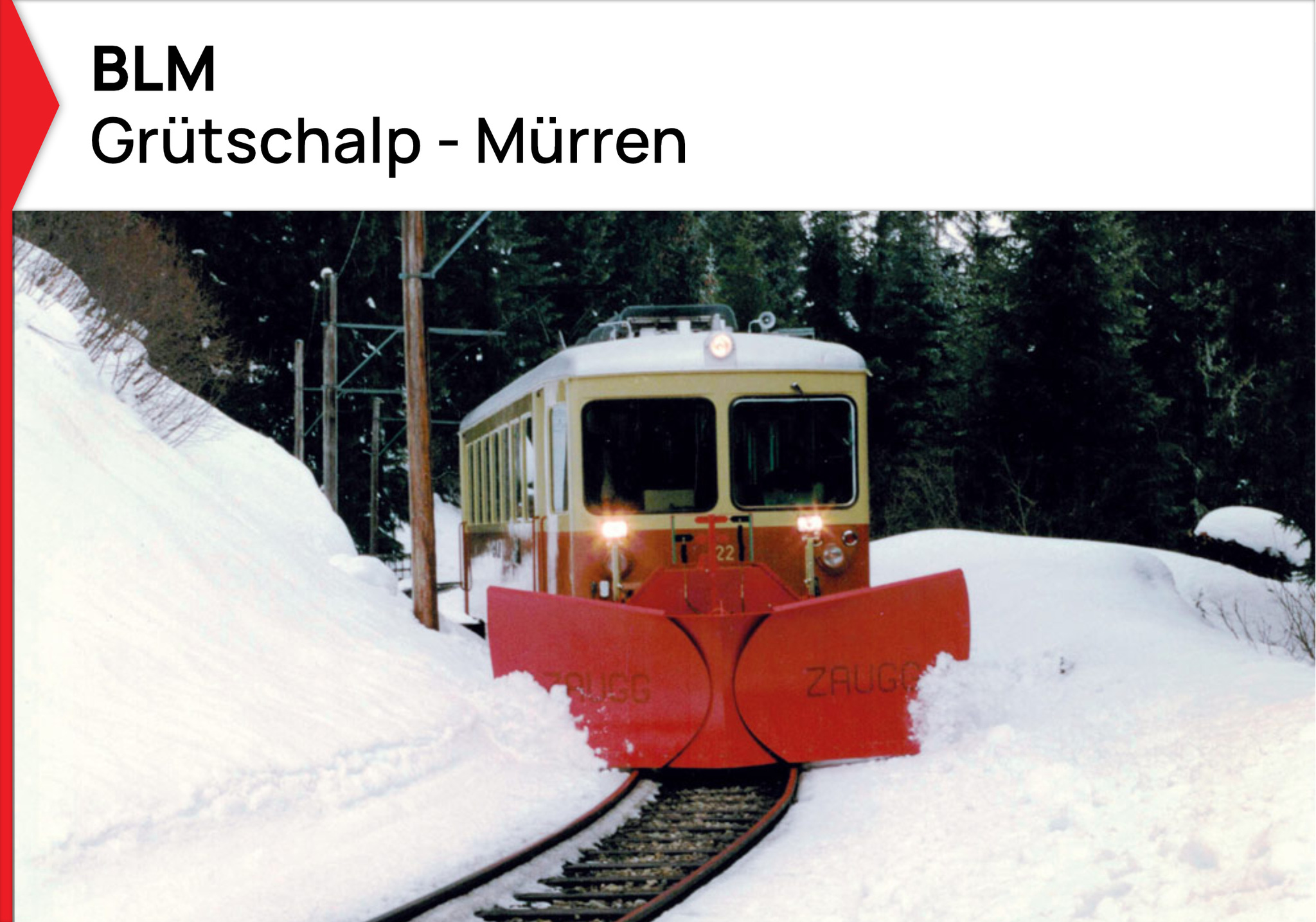 Railway Snow Plough