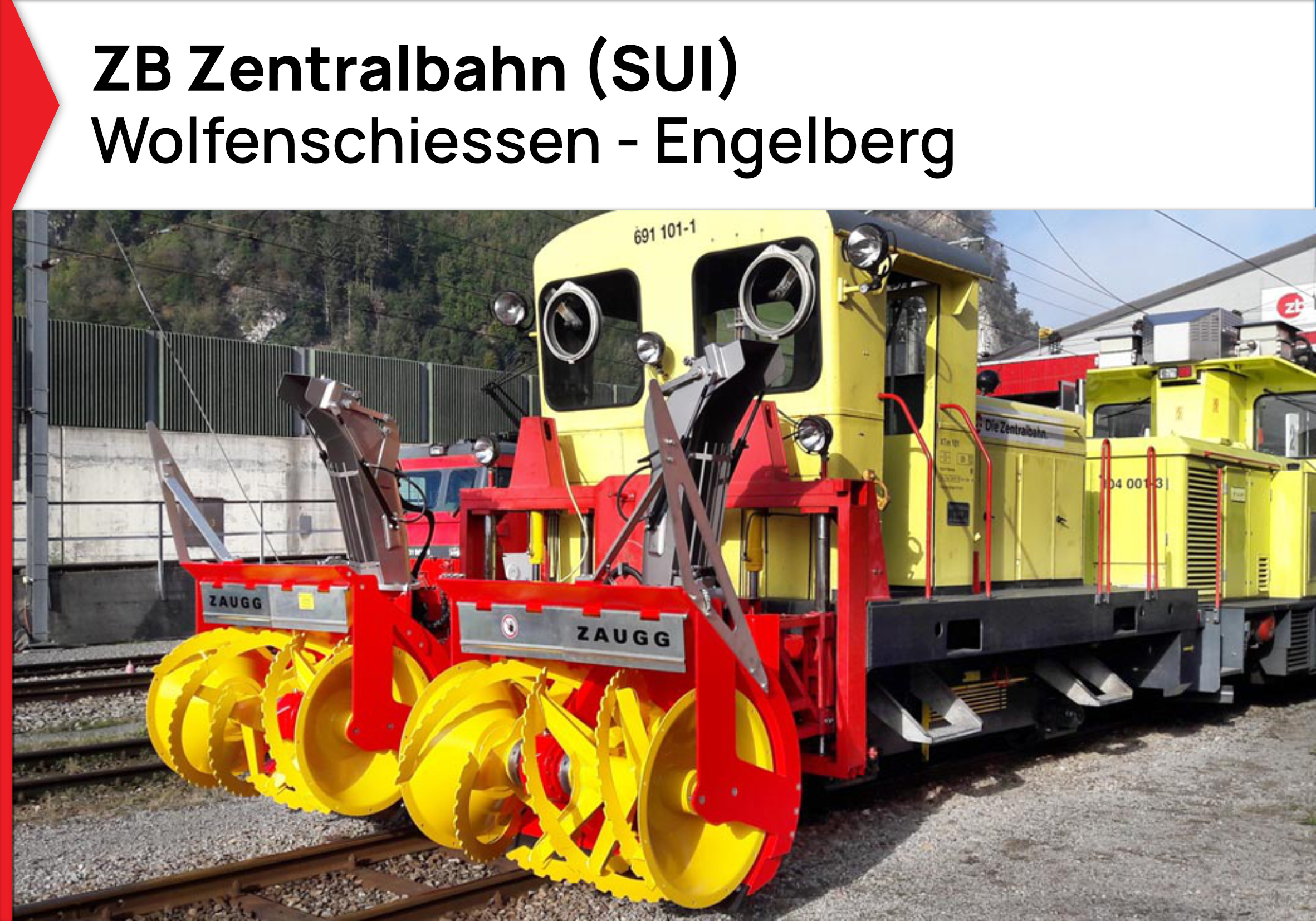 Schienenschneeräumung