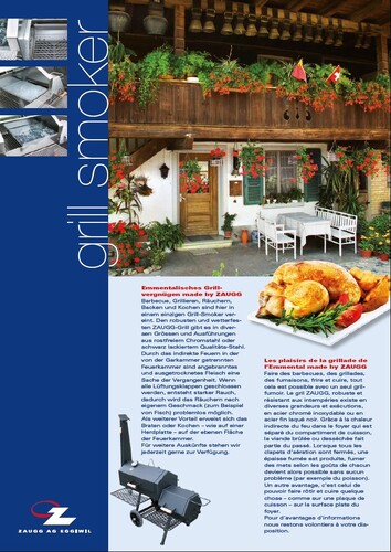 ZAUGG Grill / Smoker ZG 450