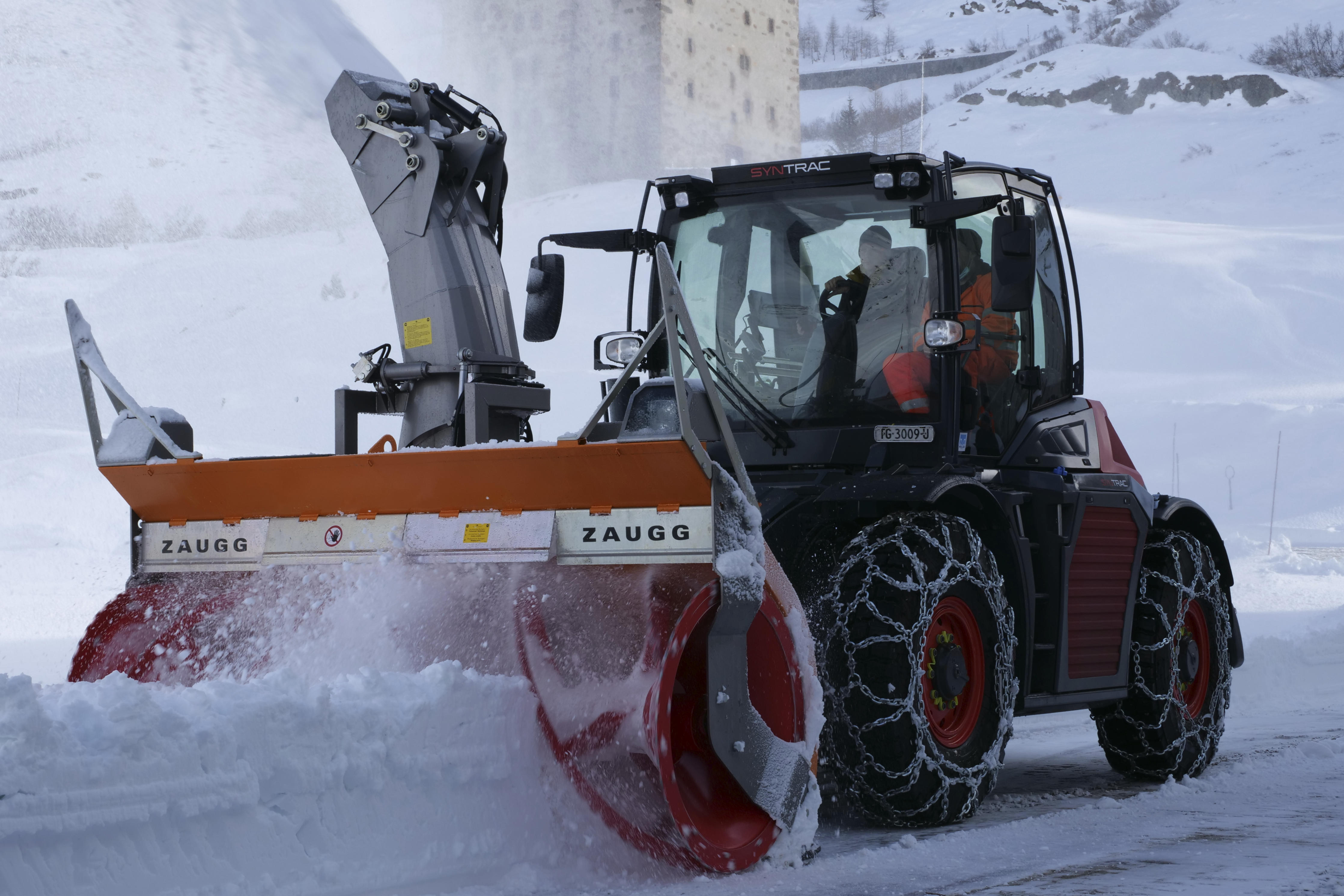 Automteurs: Turbo-fraise à neige - ZAUGG AG EGGIWIL