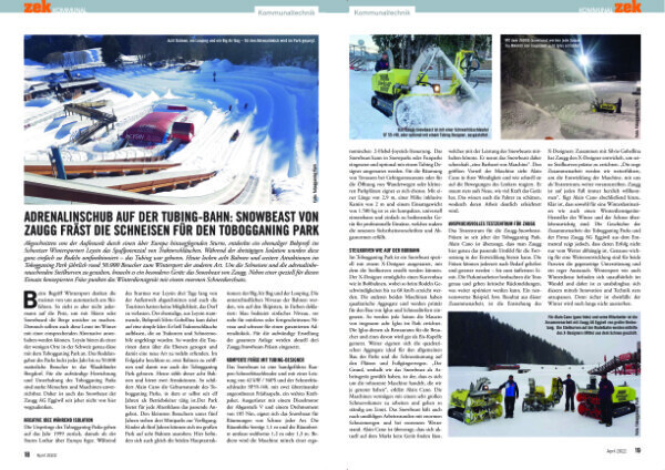 zekKOMMUNAL: Bericht Zusammenarbeit Tobogganing Park Leysin