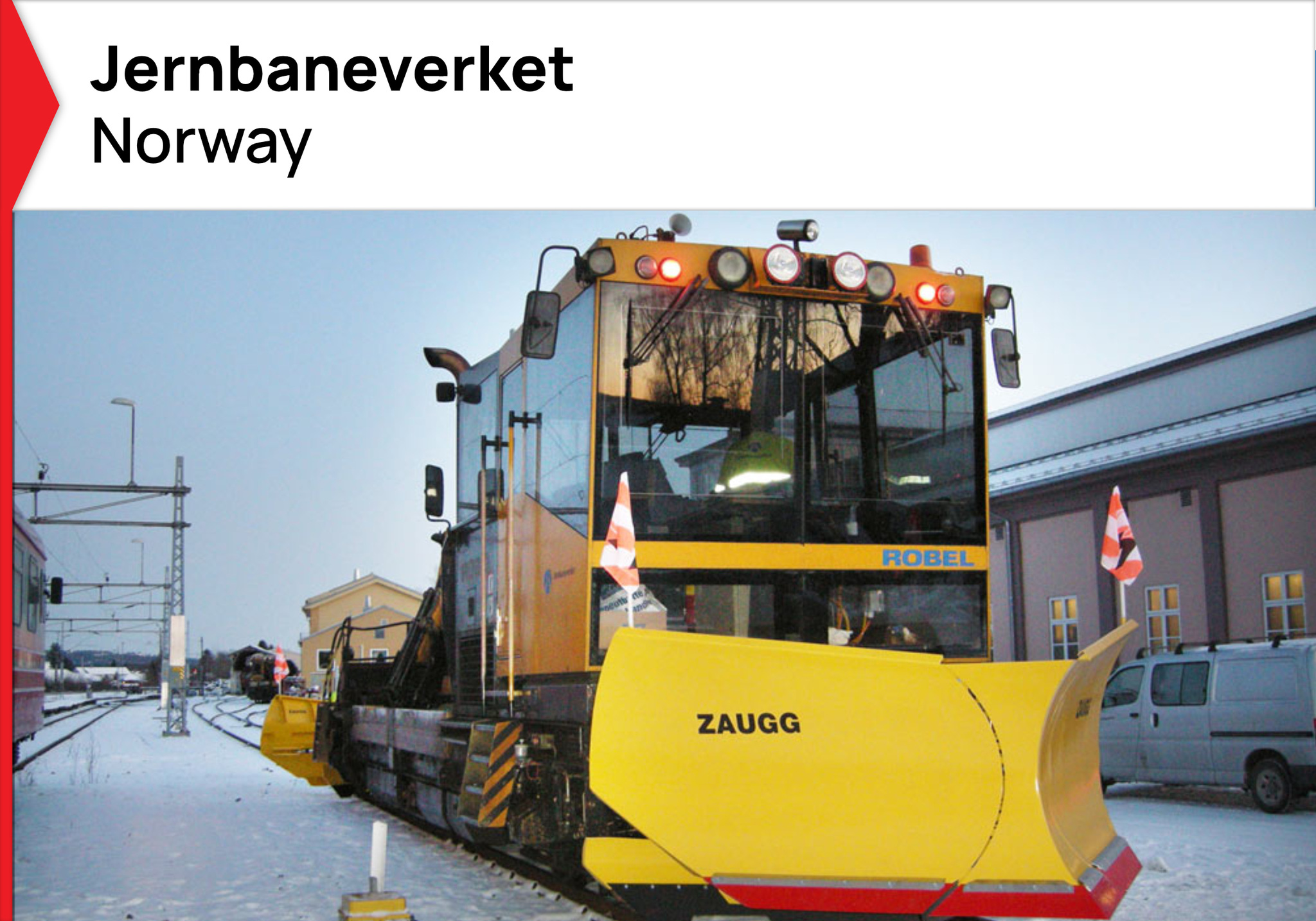 Railway Snow Plough