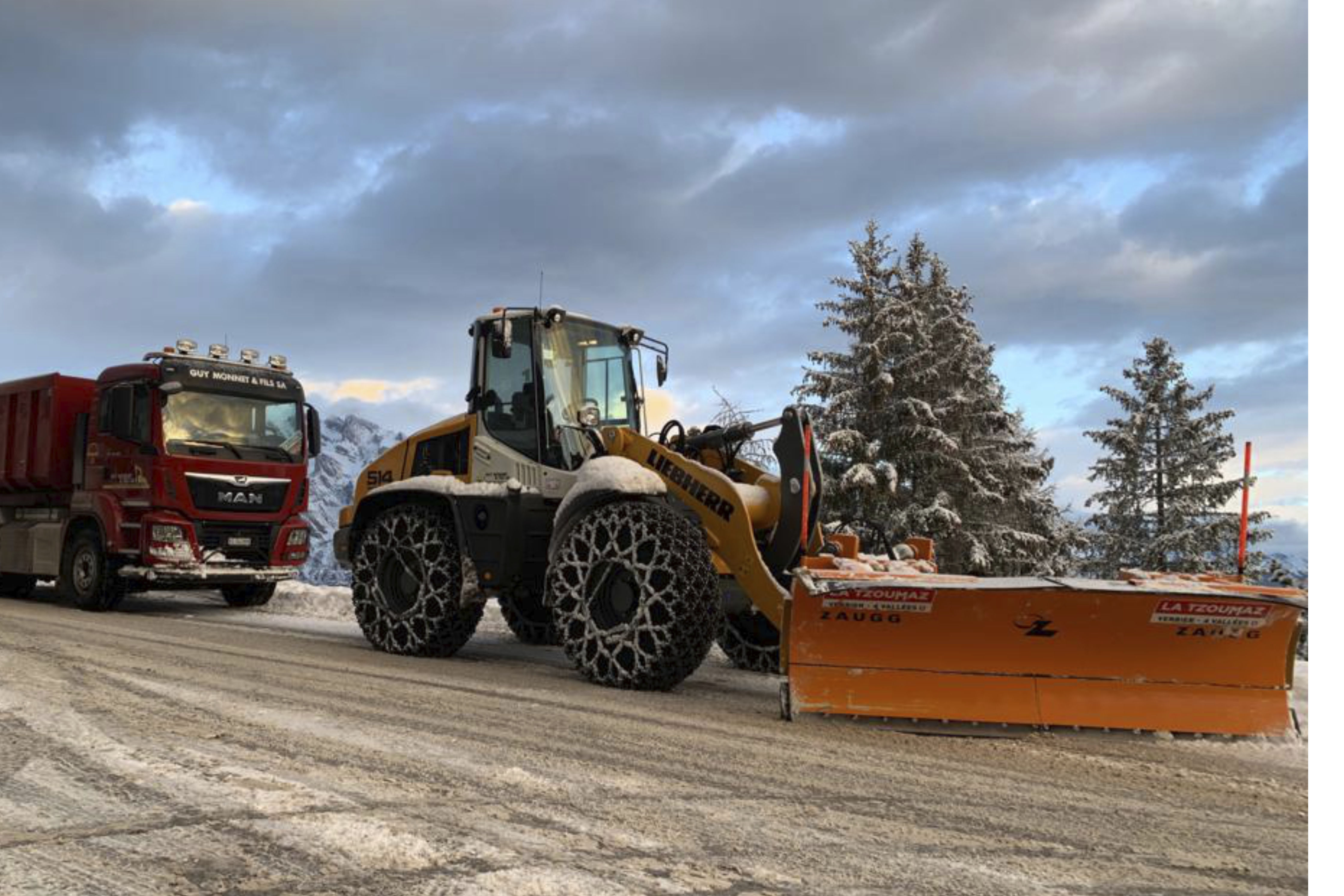 Snow plough G21