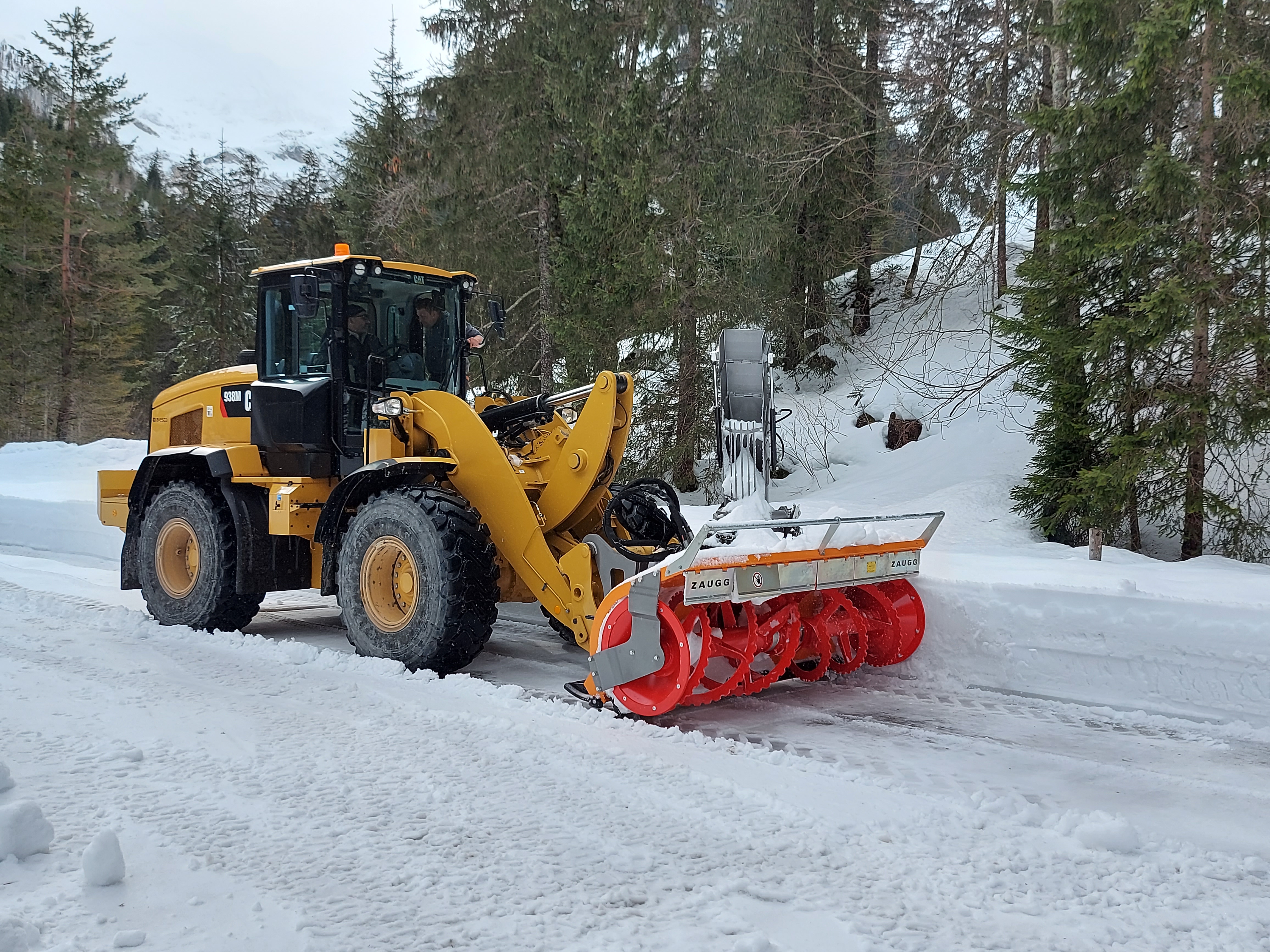 Turbo-fraise à neige latérale - ZAUGG AG EGGIWIL